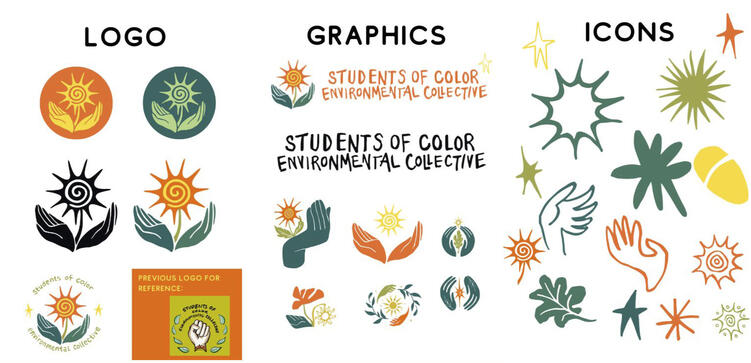 SCEC logo and branding design