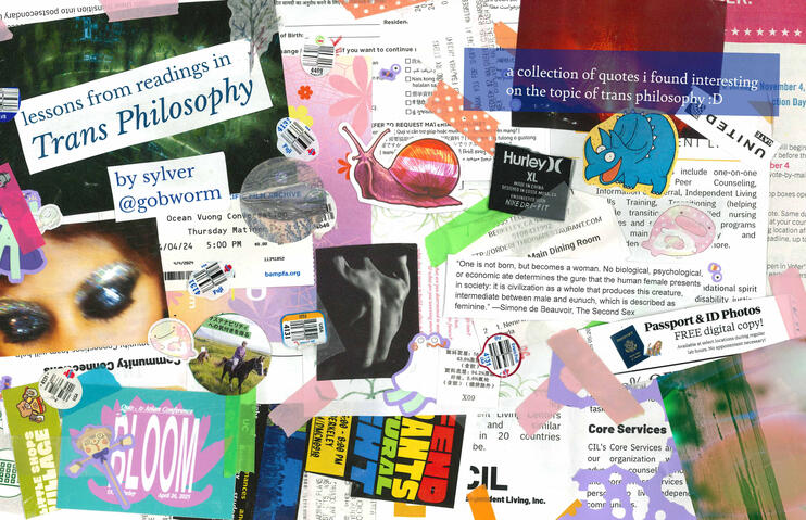 trans philosophy zine trans philosophy zine